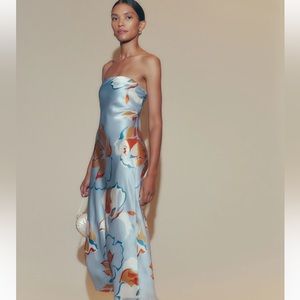 Reformation Joanne Silk Dress
